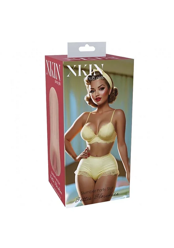 Xkin Pinup Bettie Blowkiss Stroker Tan