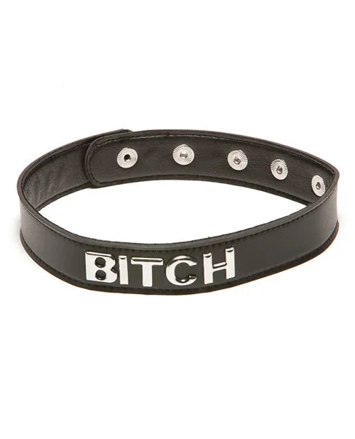 XPlay Talk Dirty to Me Collar – Bitch