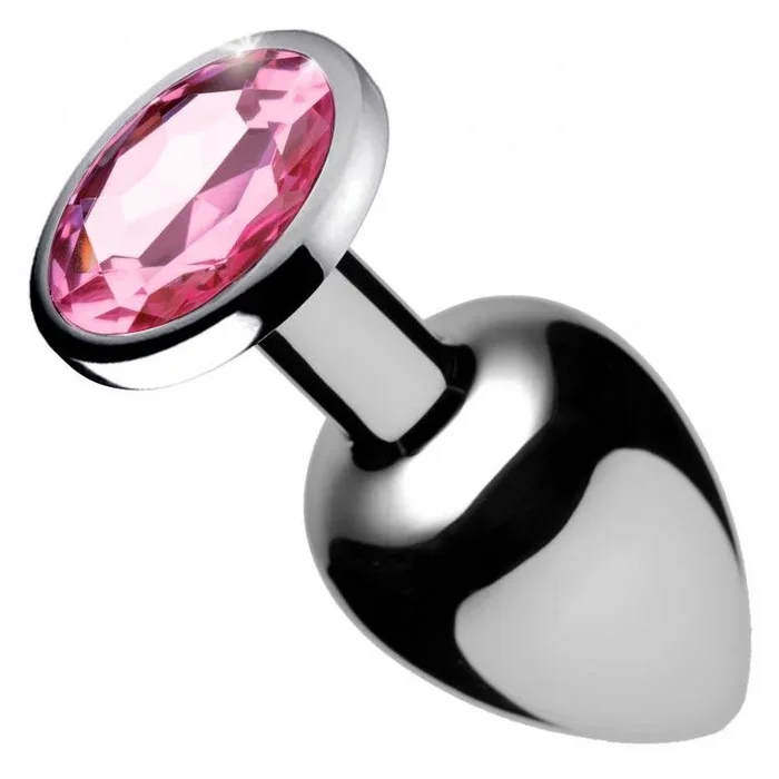 Xr Booty Sparks Pink Gem Medium Aluminium Anal Plug