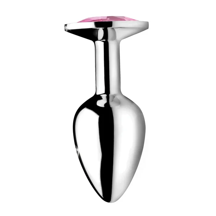 XR Brands Booty Sparks Pink Gem Anal Plug Small