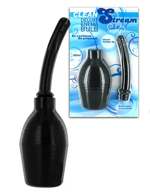 XR Brands Deluxe Enema Bulb and Nozzle Set for Quick and Pleasurable Cleansing*