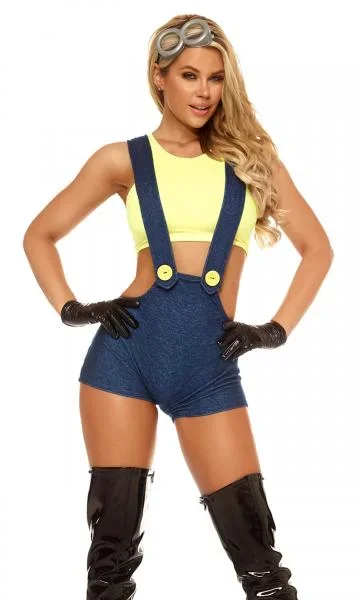 Yellow/Blue – Desirable Me 3 Piece Character Costume –