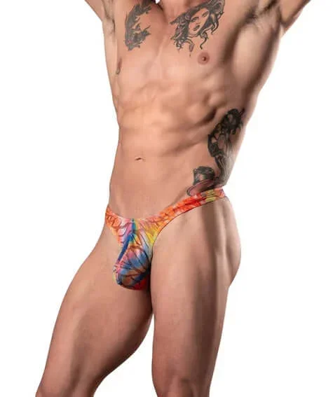 Your Lace or Mine Thong Multi Color L/XL – Male Power