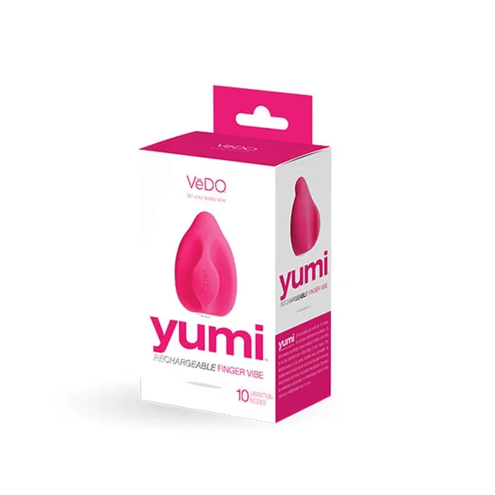Yumi Rechargeable Finger Vibe – Foxy Pink *
