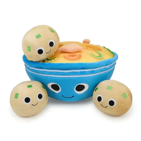 Yummy World Moshe Matzo Ball Soup 10″ Interactive Plush