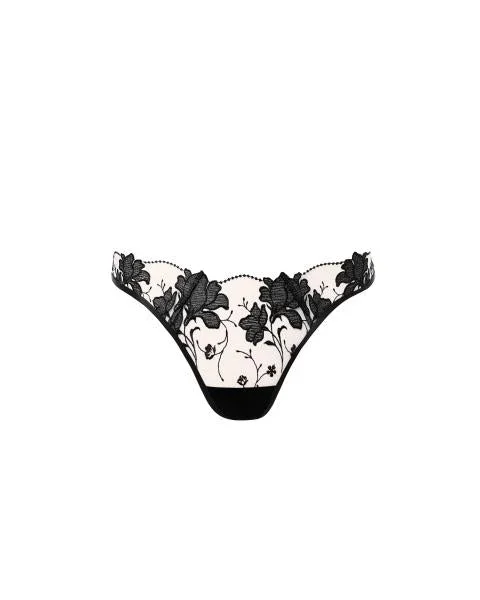 Yvette Thong – Black/Sheer –