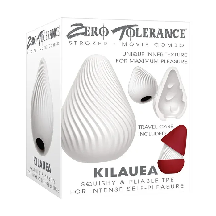 Zero Tolerance KILAUEA – White Mini Stroker Egg
