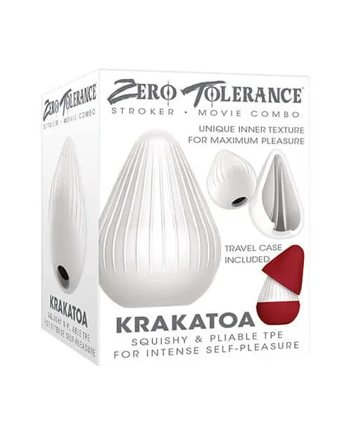 Zero Tolerance Krakatoa Stroker – Flexible Volcano Shape with Travel Case