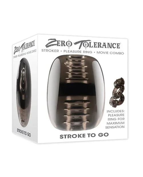 Zero Tolerance Stroke To Go – Black