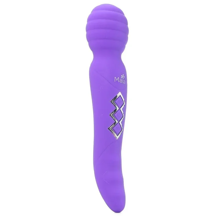 Zoe Maia Dual Vibrating Wand – Purple