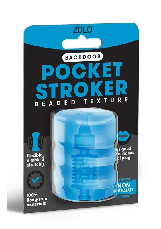 Zolo Backdoor Pocket Stroker – Flexible and Stimulating Male Masturbator