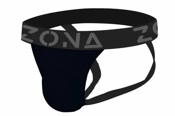 Zona Jockstrap (Black, Small) – Moisture-Wicking Supportive Men’s Jockstrap